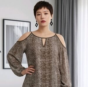 Apt 9 Cold Shoulder Blouse